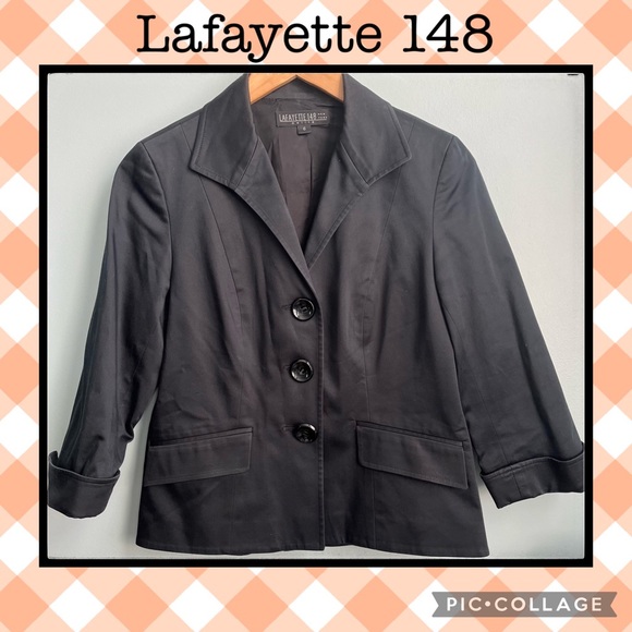 Lafayette 148 New York Jackets & Blazers - Lafayette Black Crop Blazer ❤️